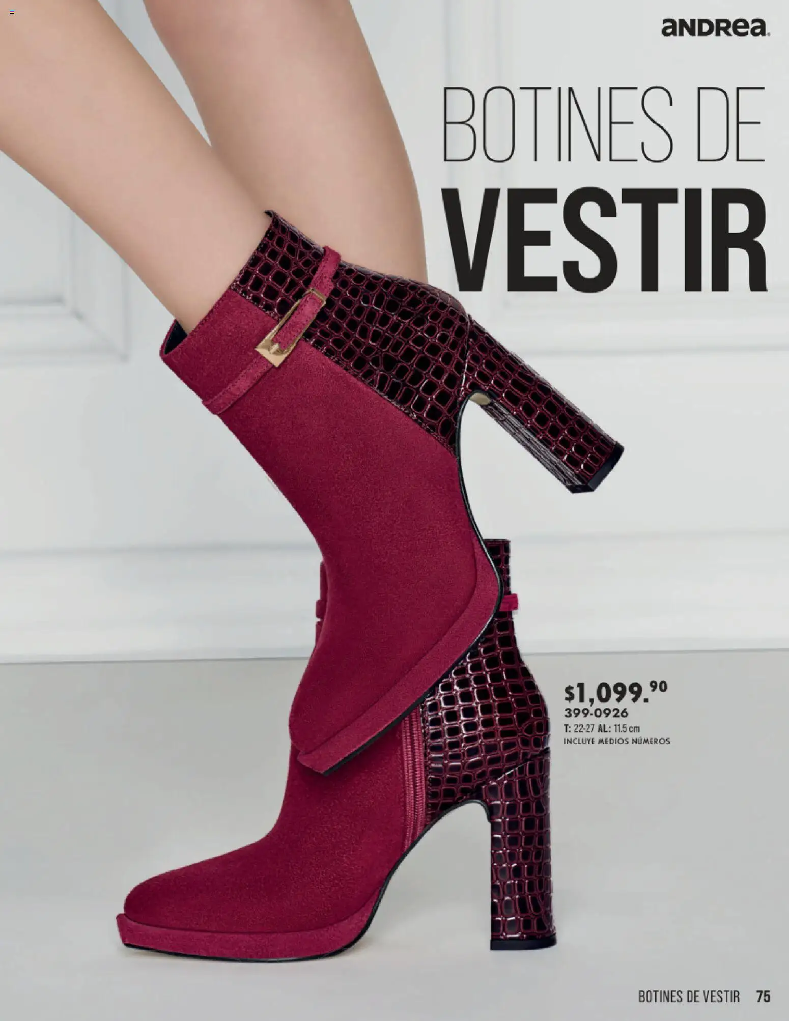 Vista previa las ofertas de la tienda Andrea - Andrea catálogo Otoño Invierno desde el 23/08/2026 