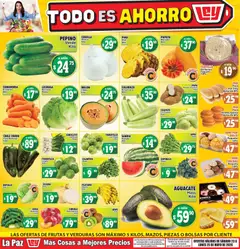 Vista previa las ofertas de la tienda Casa Ley - Casa Ley folleto Las ofertas de frutas y verdunas La Paz desde el 23/05/2026 