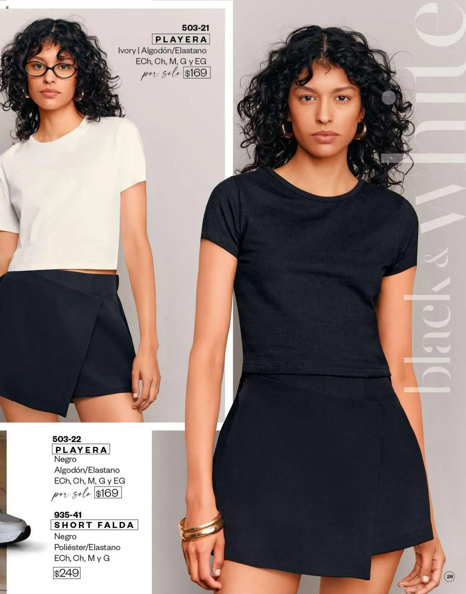 Vista previa las ofertas de la tienda Cklass - Cklass catálogo Verano Mooda desde el 05/03/2026 - Playera, Short, Falda