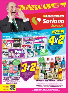 Vista previa las ofertas de la tienda Soriana - Soriana Con Julio Regalado siempre ganas Mercado Nacional desde el 19/05/2026 
