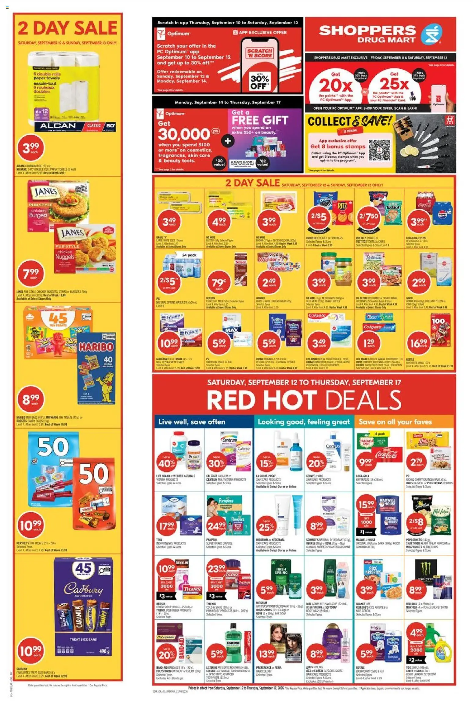 Preview of leaflet Shoppers weekly flyer / circulaire from shop Shoppers is valid from Sep 12, 2026