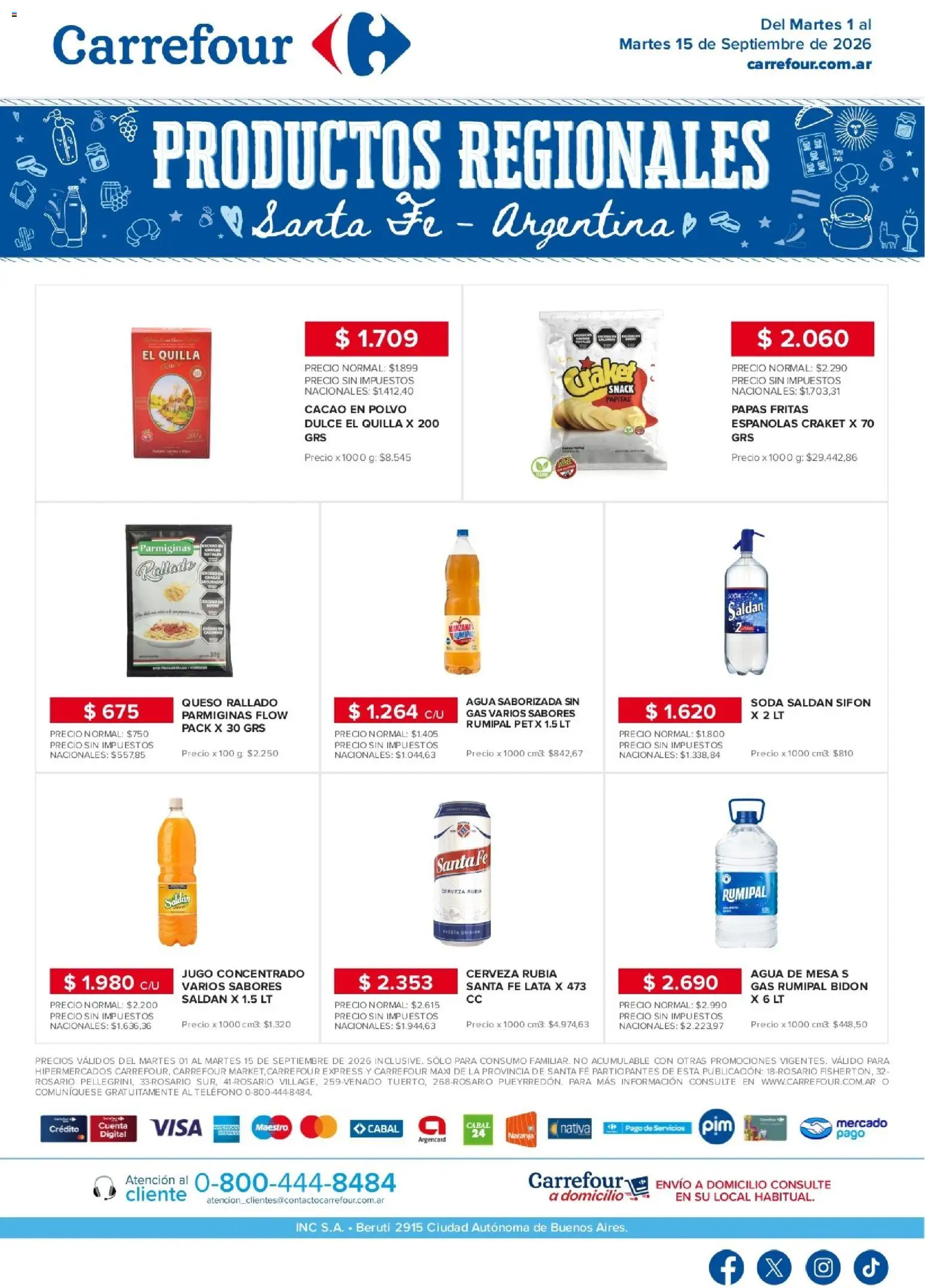 Vista previa del folleto de la tienda Carrefour válido desde el 01/09/2026 