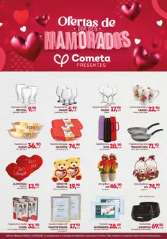 Pré-Visualização do folheto "Cometa Supermercados ofertas Presentes" da loja Cometa Supermercados válido a partir de 01/06/2026