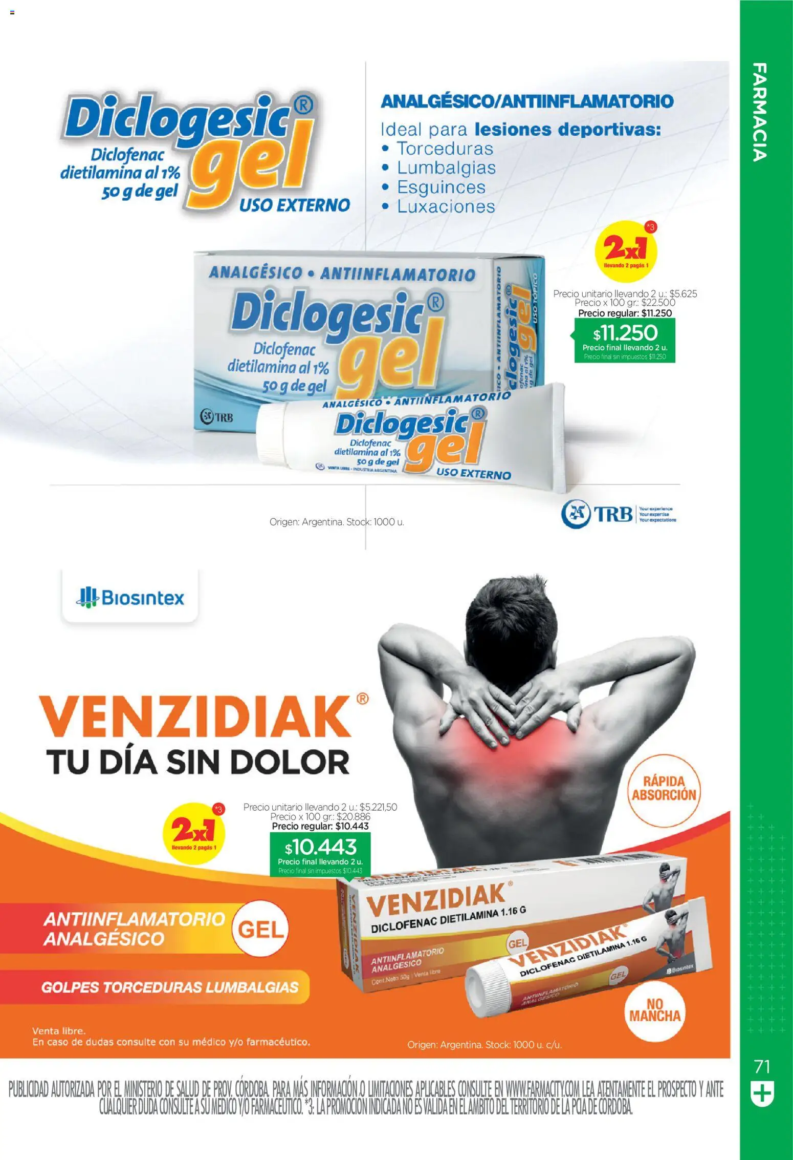 Vista previa del folleto de la tienda Farmacity válido desde el 01/10/2026 