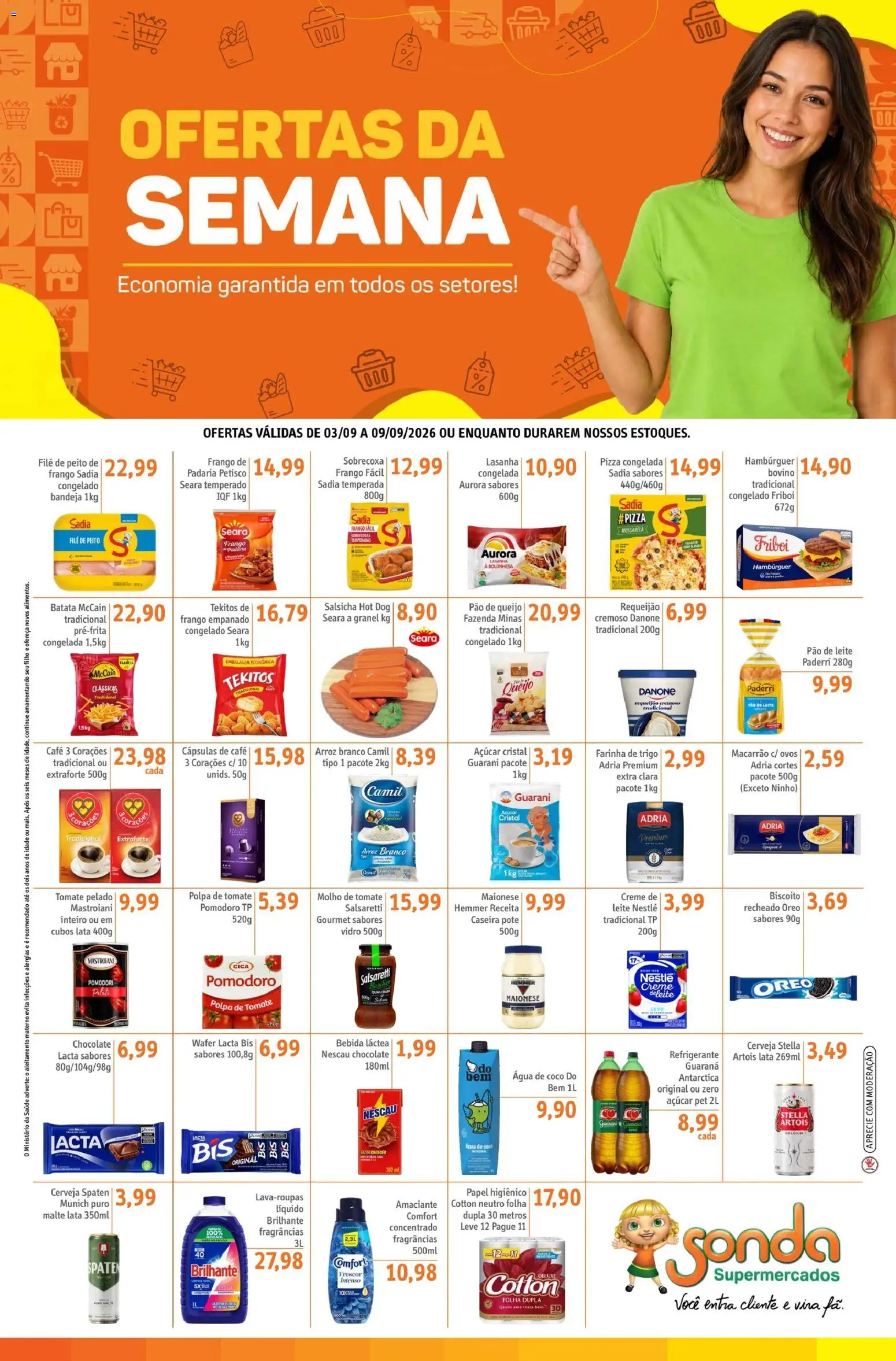 Pré-Visualização do folheto "Sonda - Ofertas da semana" da loja Sonda válido a partir de 03/09/2026