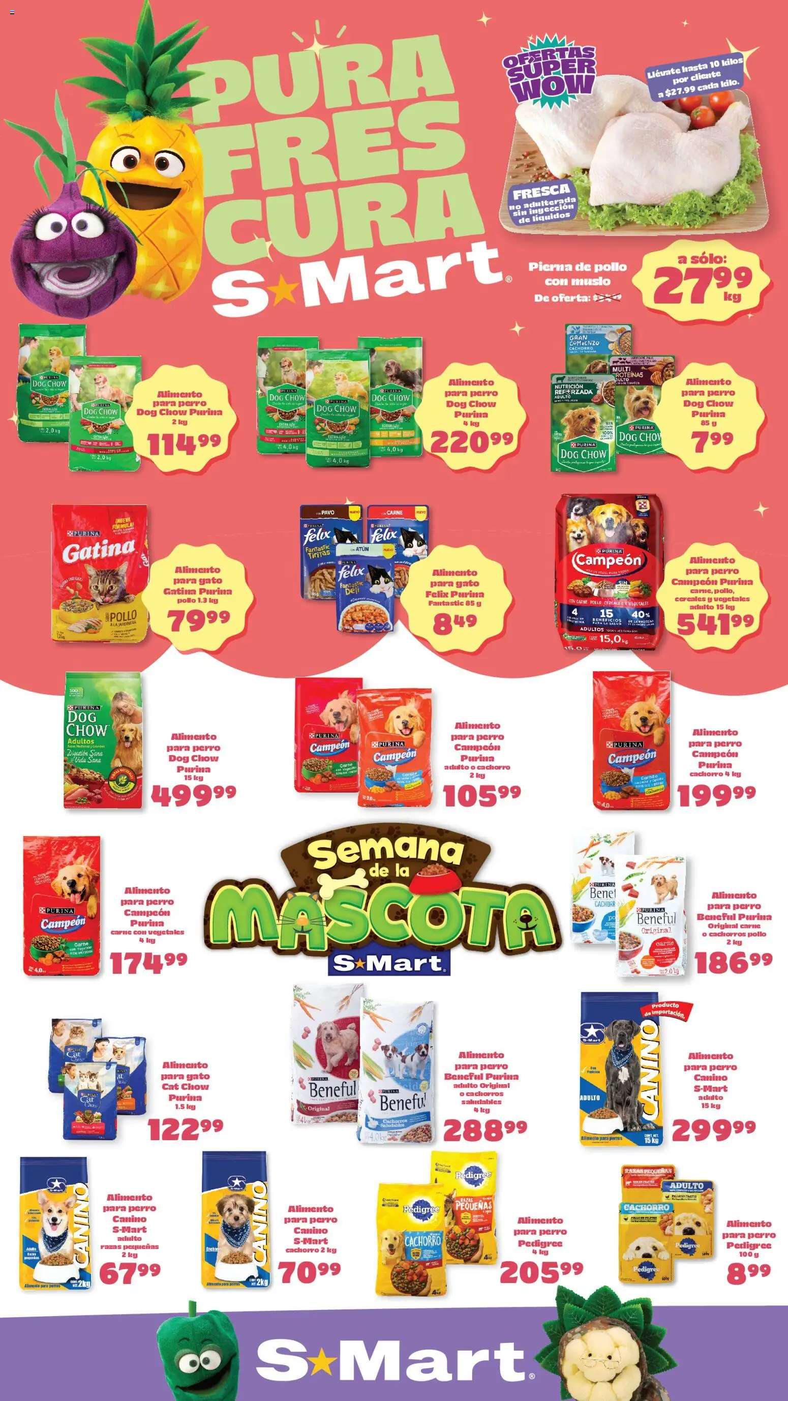 Vista previa las ofertas de la tienda S-Mart - S-Mart folleto Ofertas de feria Juárez desde el 07/04/2026 