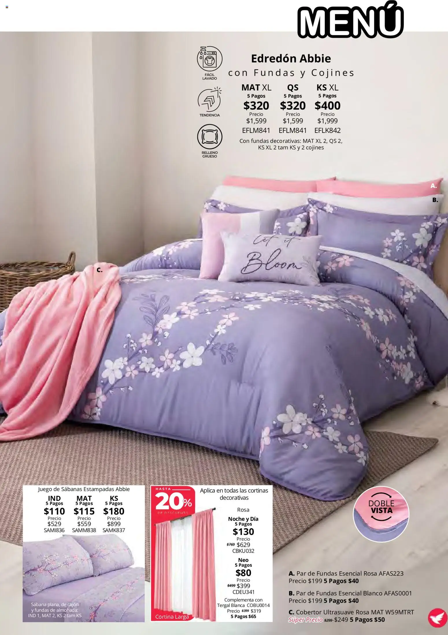 Vista previa las ofertas de la tienda Colchas Concord - Colchas Concord catálogo desde el 15/10/2026 