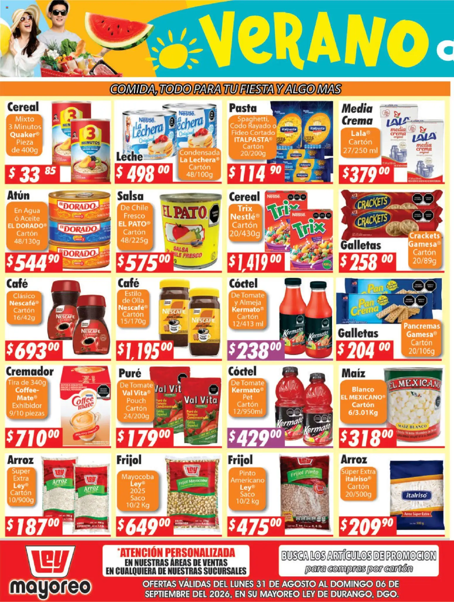 Vista previa las ofertas de la tienda Casa Ley - Casa Ley folleto desde el 31/08/2026 