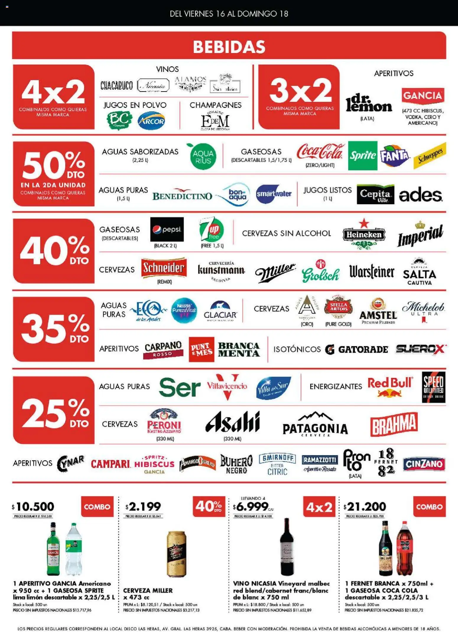 Vista previa del folleto de la tienda Disco válido desde el 16/10/2026 