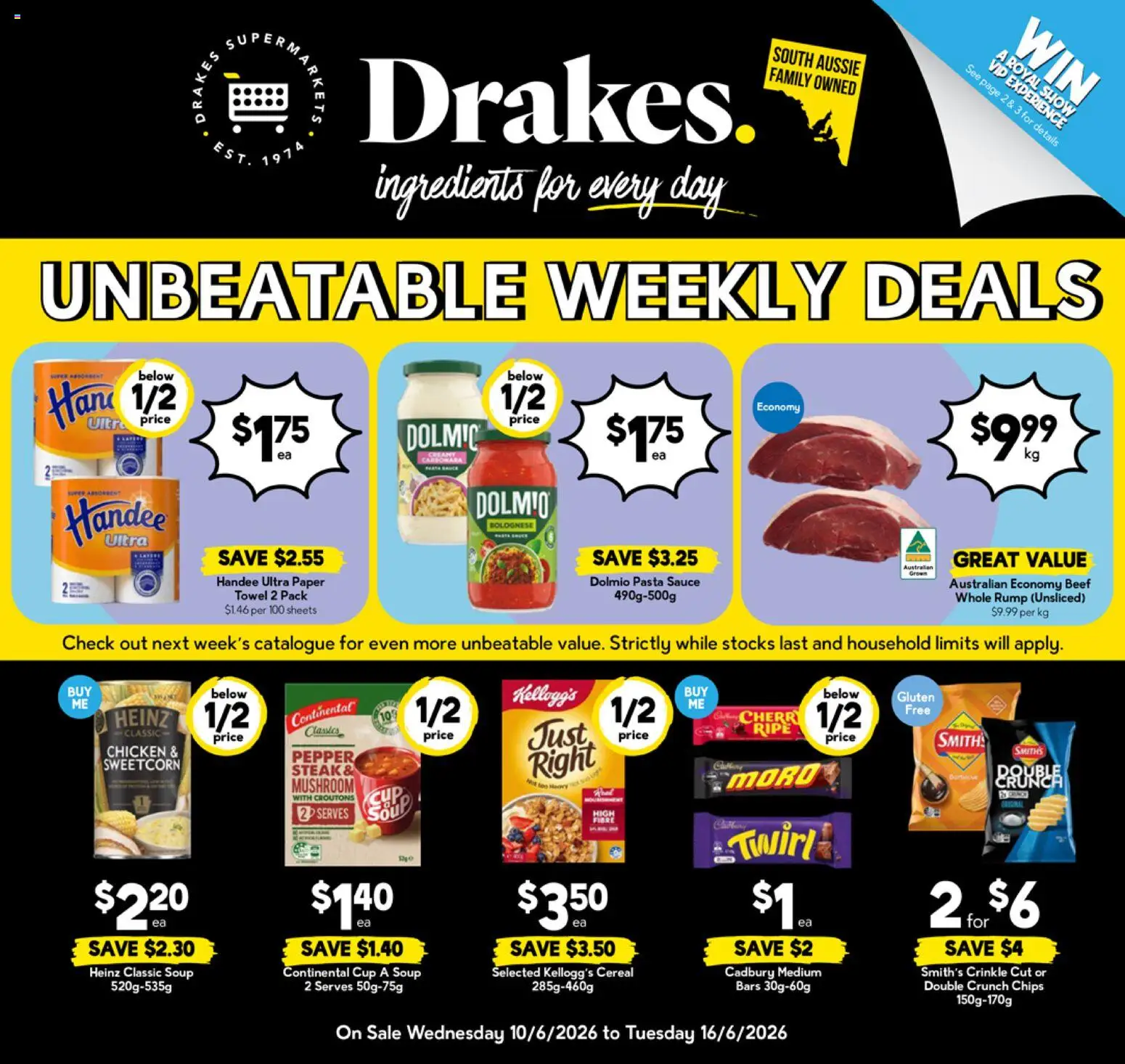 Preview of catalogue Drakes catalogue SA from shop Drakes valid 10/06/2026