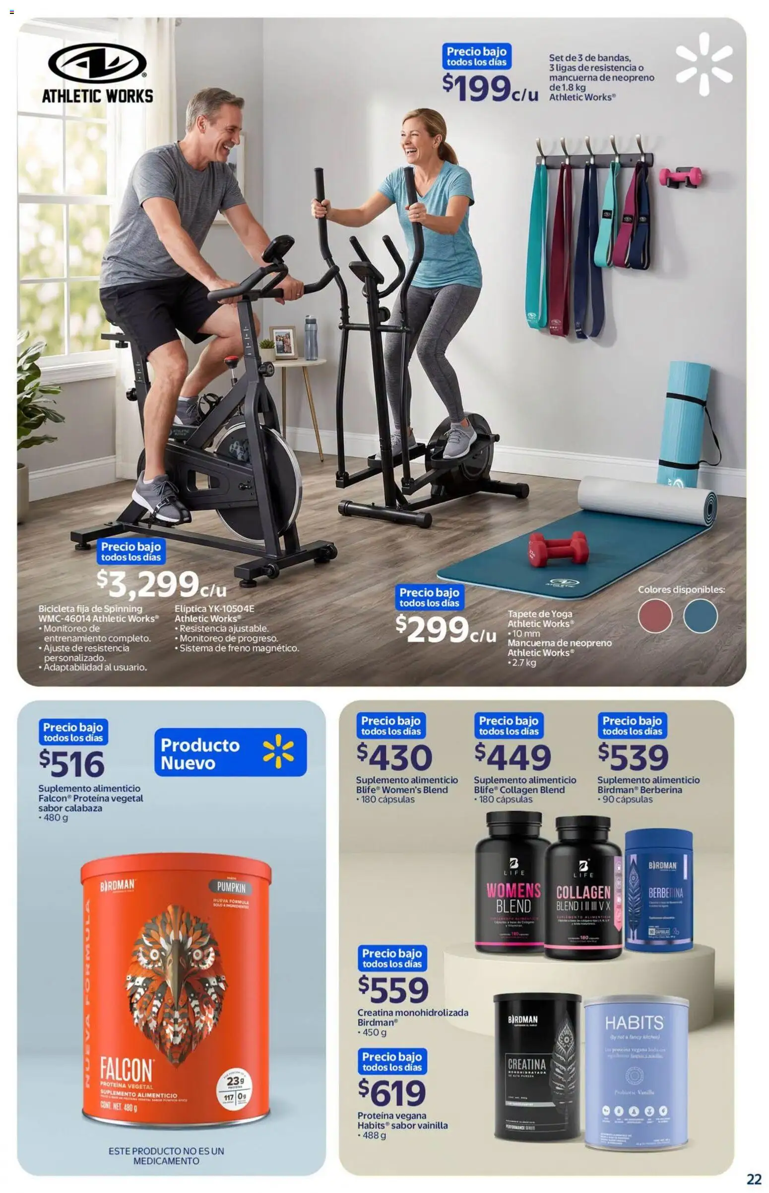 Vista previa las ofertas de la tienda Walmart - Walmart folleto Tu rutina K-Beauty a precios bajos. desde el 18/09/2026 - Proteína, Calabaza, Vainilla, Tapete, Cápsulas, Bicicleta fija
