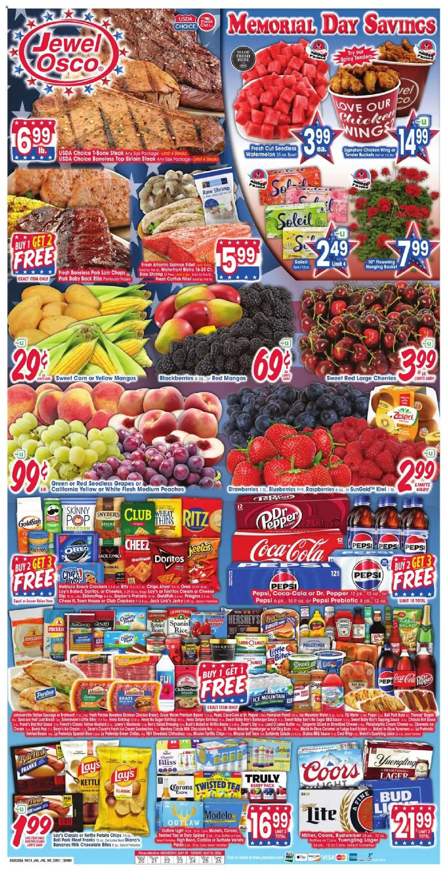 Ad Preview of Jewel Osco Jewel Osco Weekly Ad - IN from 05/20/2026
