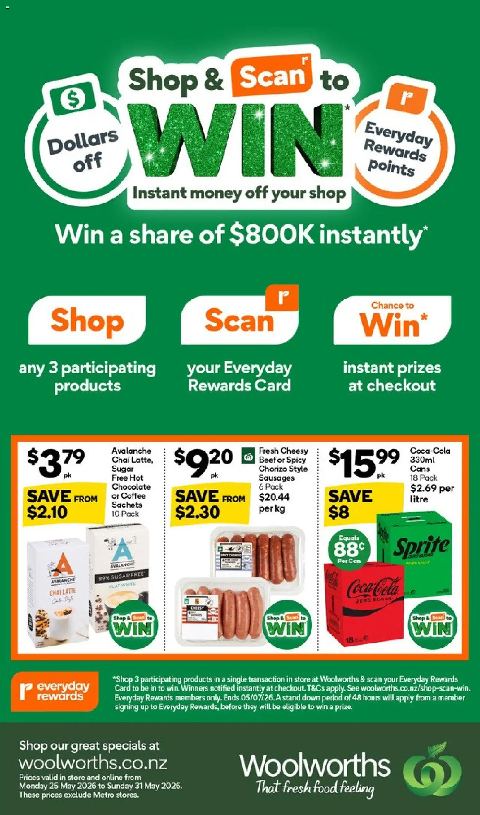 Preview of catalogue Woolworths South Island catalogue from shop Woolworths valid 25 May 2026