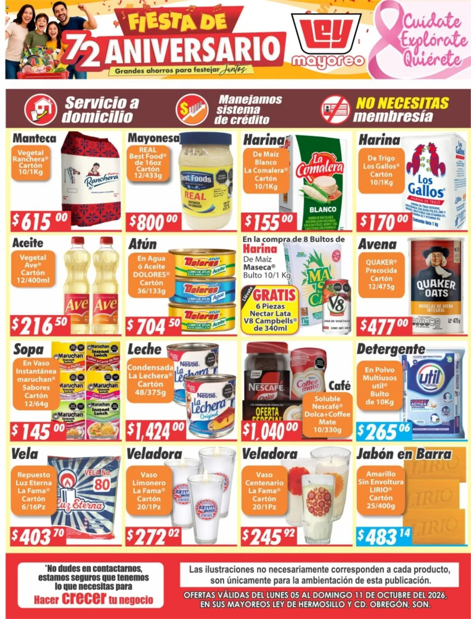 Vista previa las ofertas de la tienda Casa Ley - Casa Ley folleto Hermosillo desde el 05/10/2026 