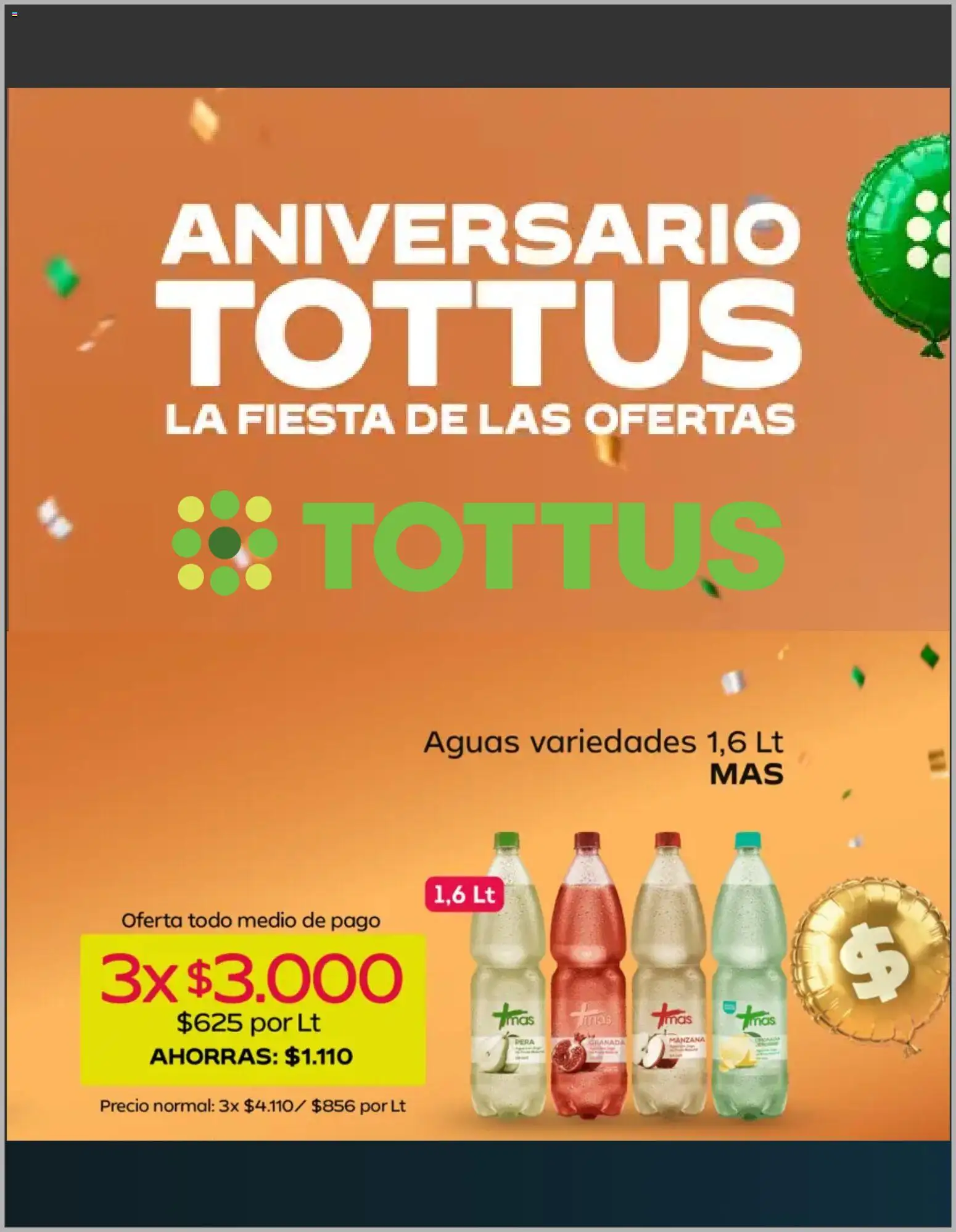 Folleto de la tienda Tottus válido desde el 04.08.2026 