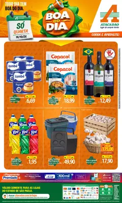 Pré-Visualização do folheto "Atacadão ofertas - SP" da loja Atacadão válido a partir de 14/10/2026