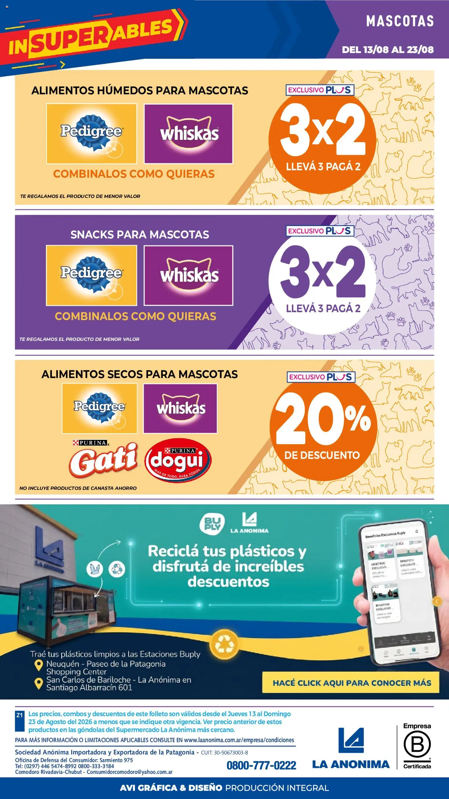 Vista previa del folleto de la tienda La Anonima válido desde el 13/08/2026 