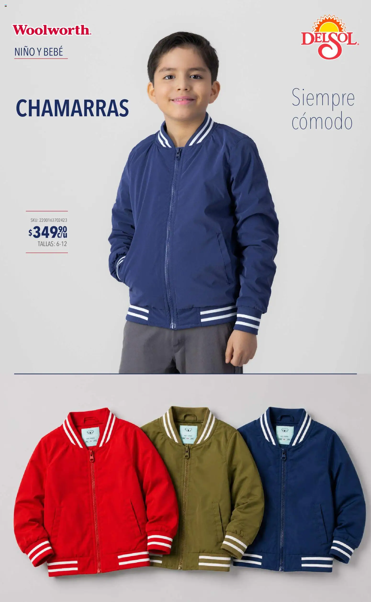 Vista previa las ofertas de la tienda Del Sol y Woolworth - Del Sol y Woolworth catálogo Moda Esenciales desde el 10/09/2026 