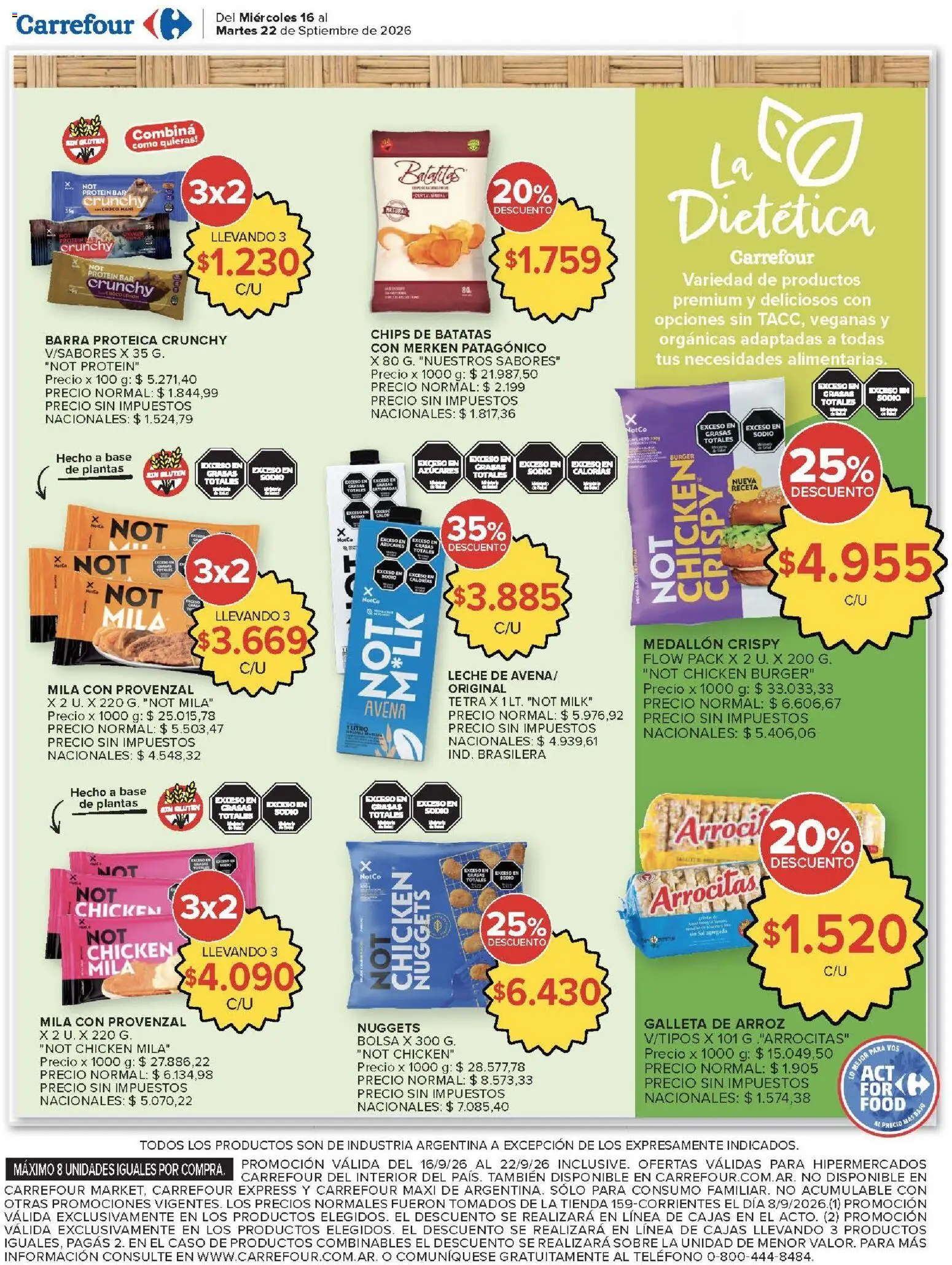 Vista previa del folleto de la tienda Carrefour válido desde el 16/09/2026 