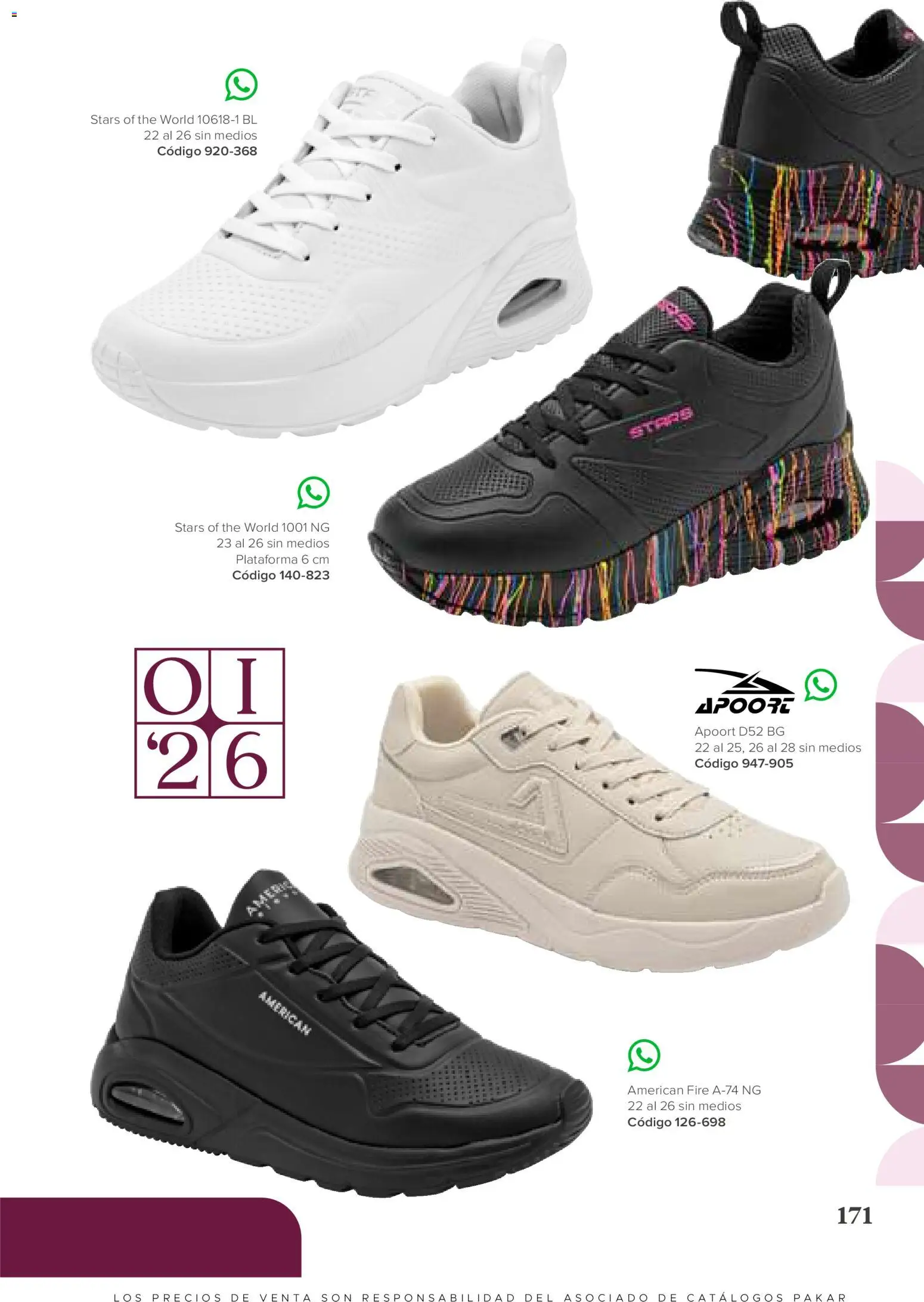 Vista previa las ofertas de la tienda SC Pakar - SC Pakar catálogo Casual desde el 31/07/2026 