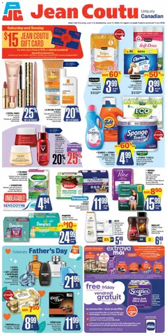 Un aperçu du dépliant Jean Coutu weekly flyer du magasin Jean Coutu est valide à partir 11 juin 2026