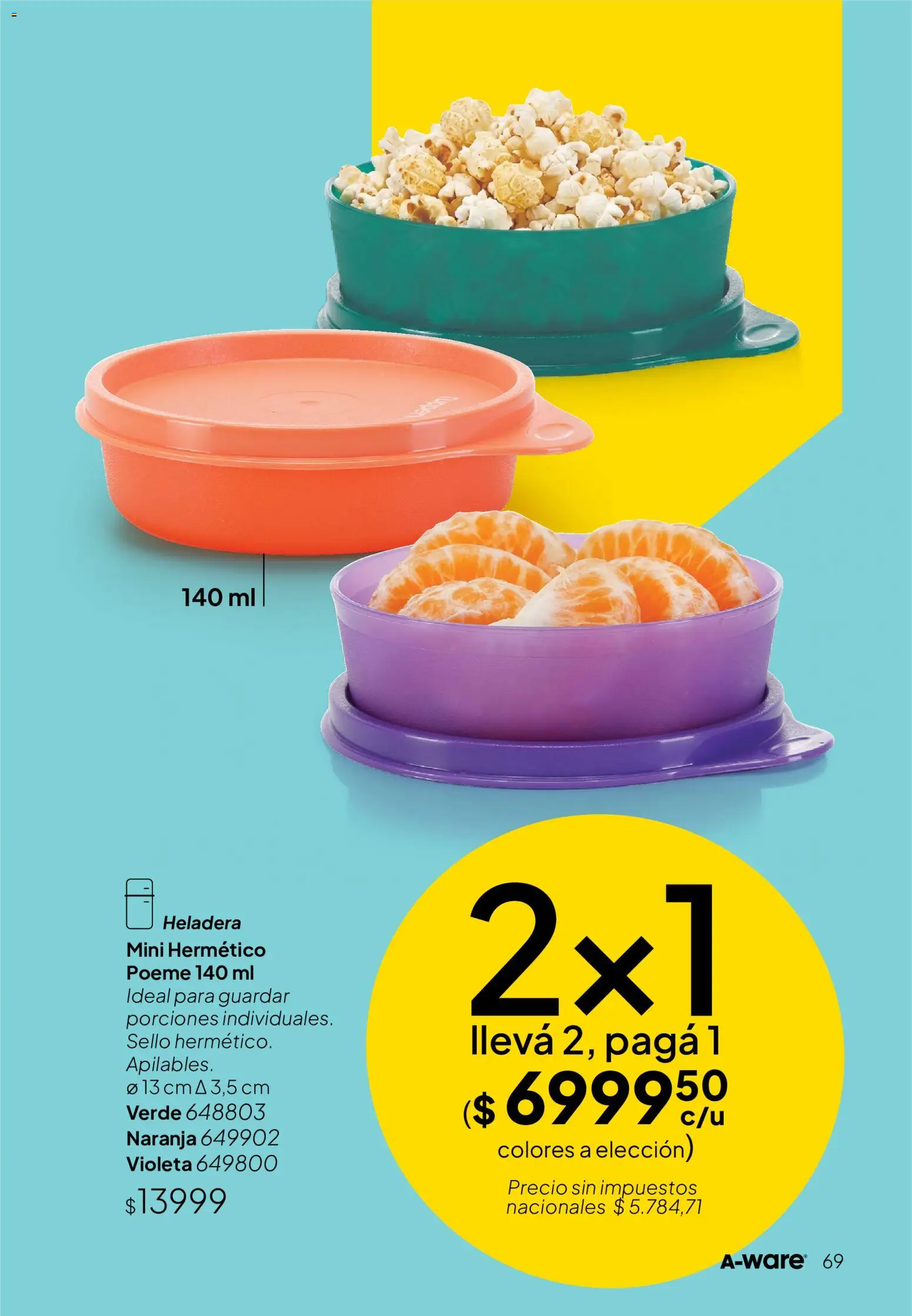 Vista previa del folleto de la tienda Tupperware válido desde el 01/09/2026 