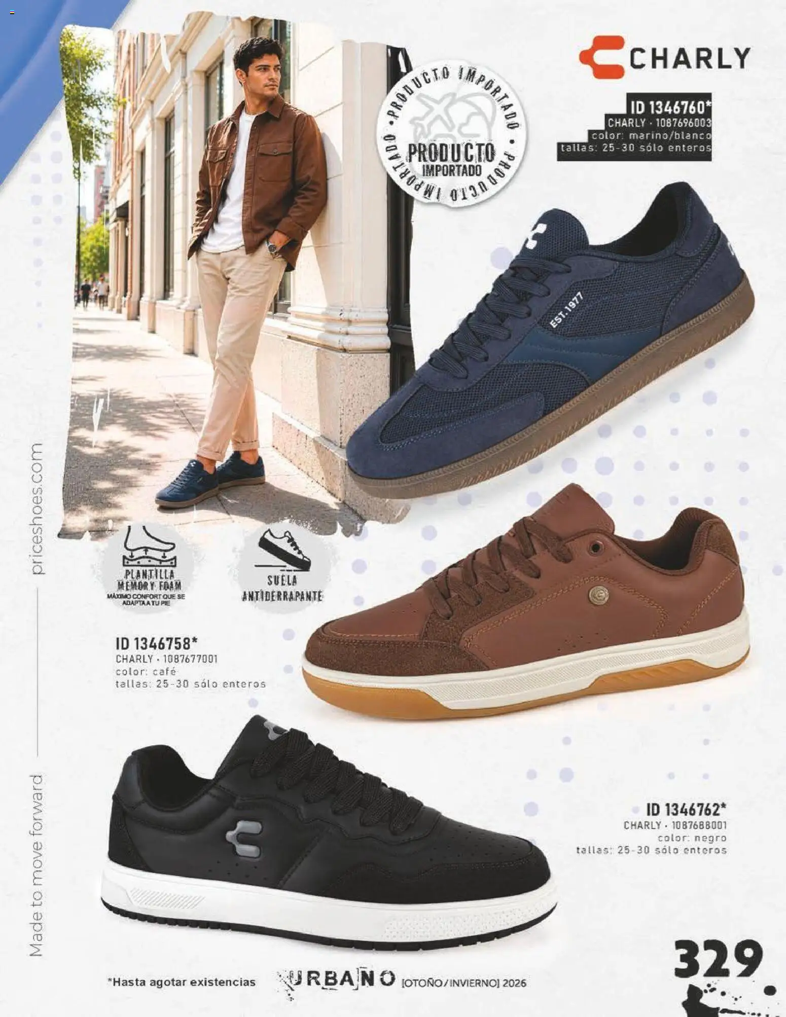 Vista previa las ofertas de la tienda Price Shoes - Price Shoes catálogo Urbano desde el 31/07/2026 