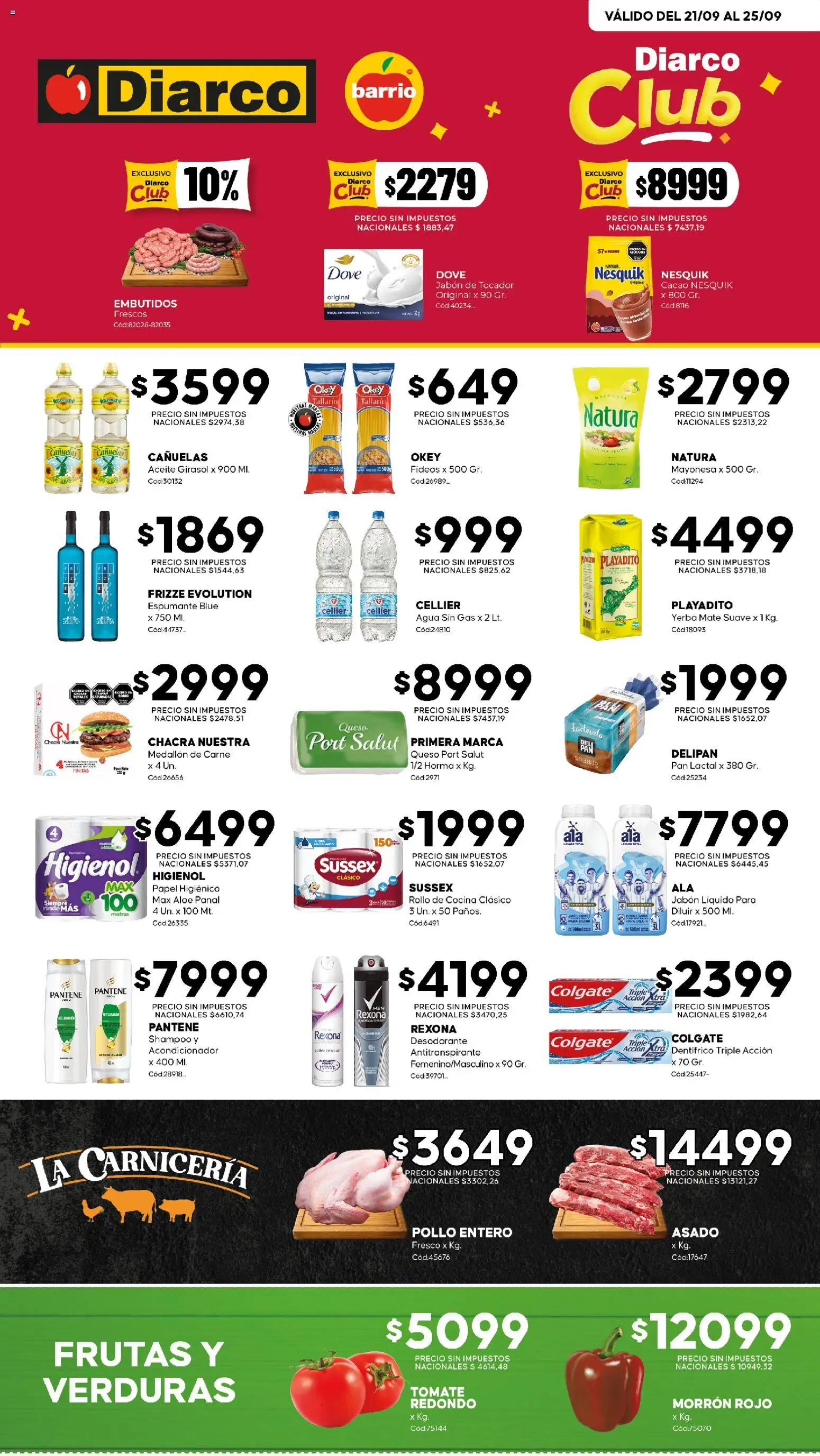 Vista previa del folleto de la tienda Diarco válido desde el 21/09/2026 