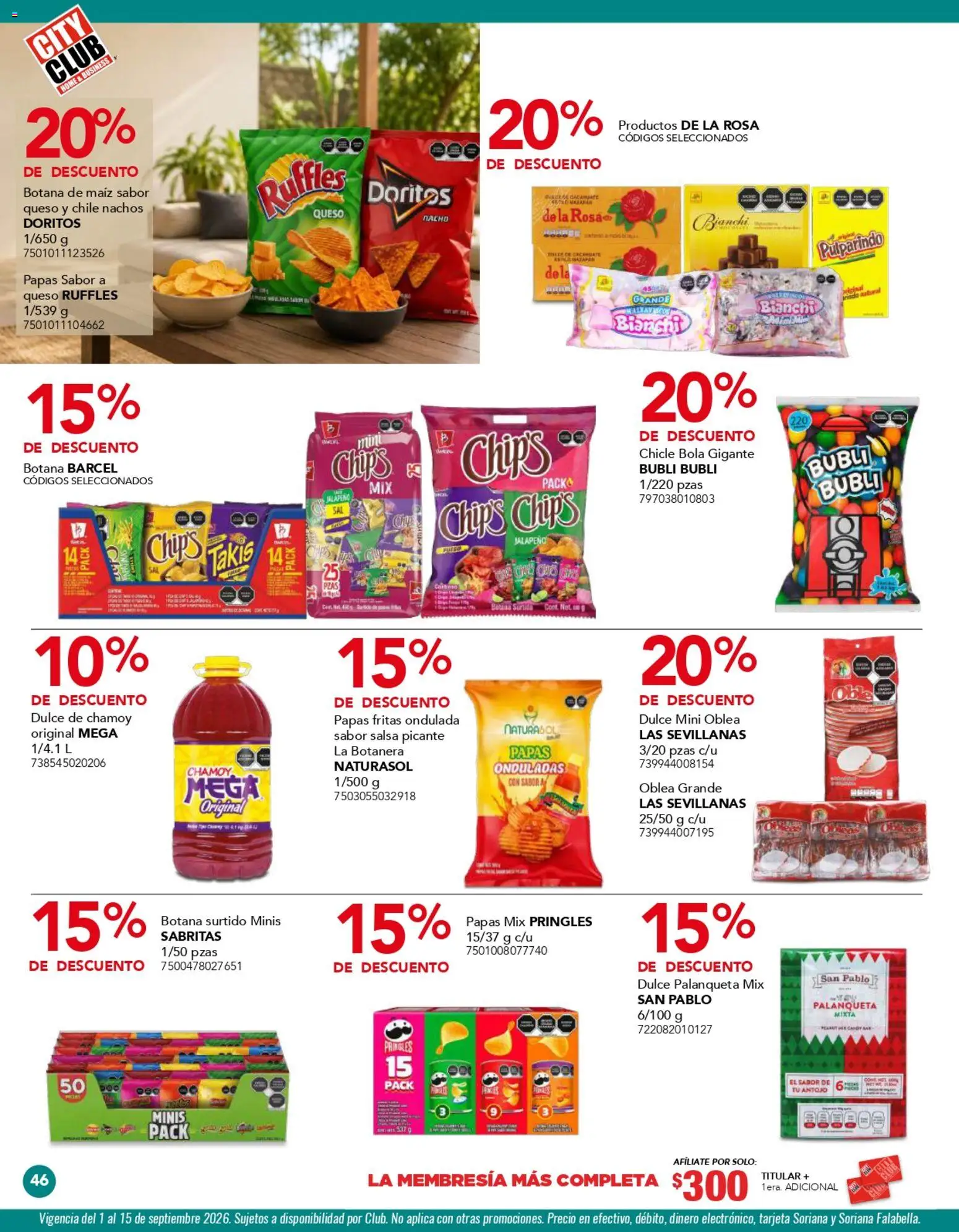 Vista previa las ofertas de la tienda City Club - City Club catálogo desde el 01/09/2026 