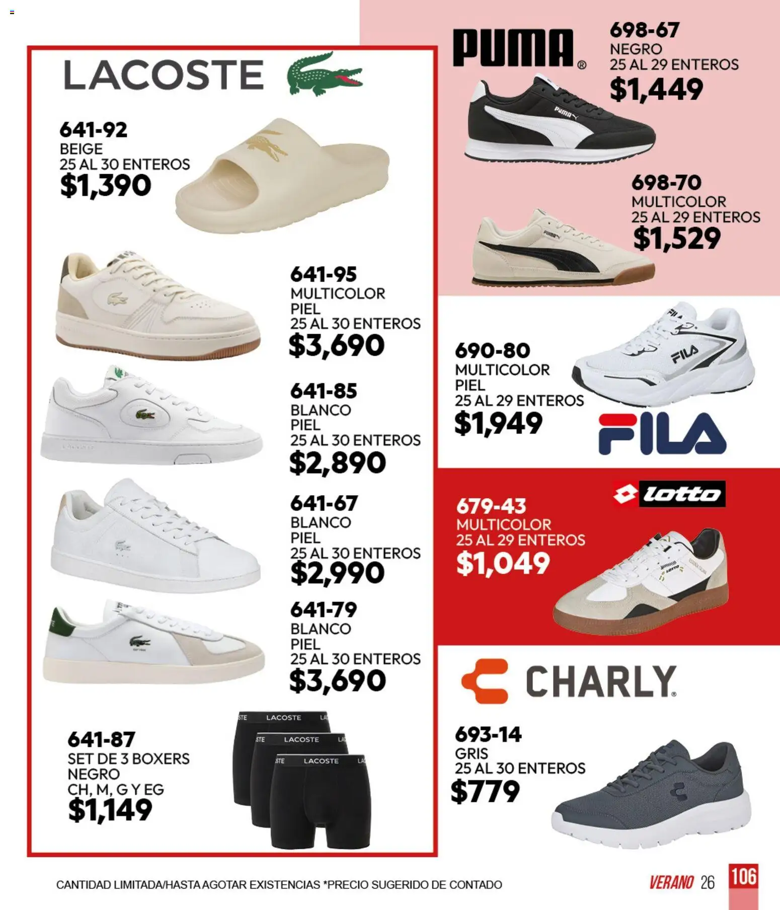 Vista previa las ofertas de la tienda Cklass - Cklass catálogo Sportbrands Verano Caballero desde el 05/03/2026 - Boxers