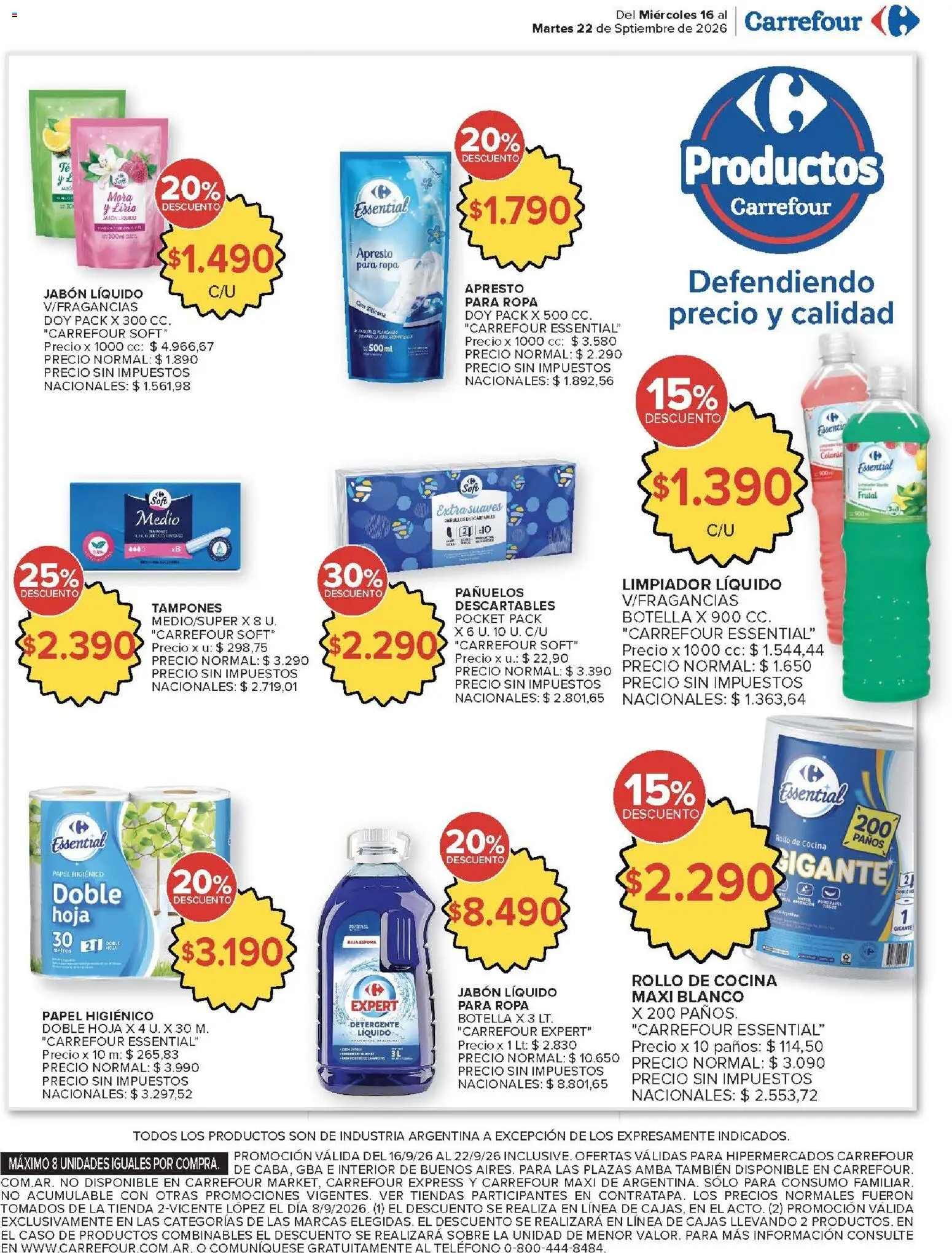Vista previa del folleto de la tienda Carrefour válido desde el 16/09/2026 