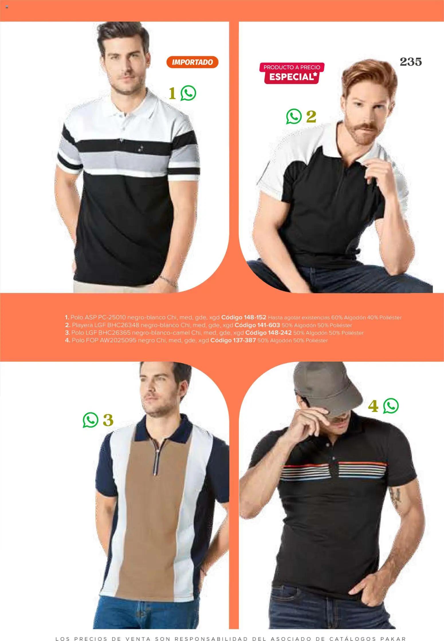Vista previa las ofertas de la tienda SC Pakar - SC Pakar catálogo Ropa desde el 31/07/2026 