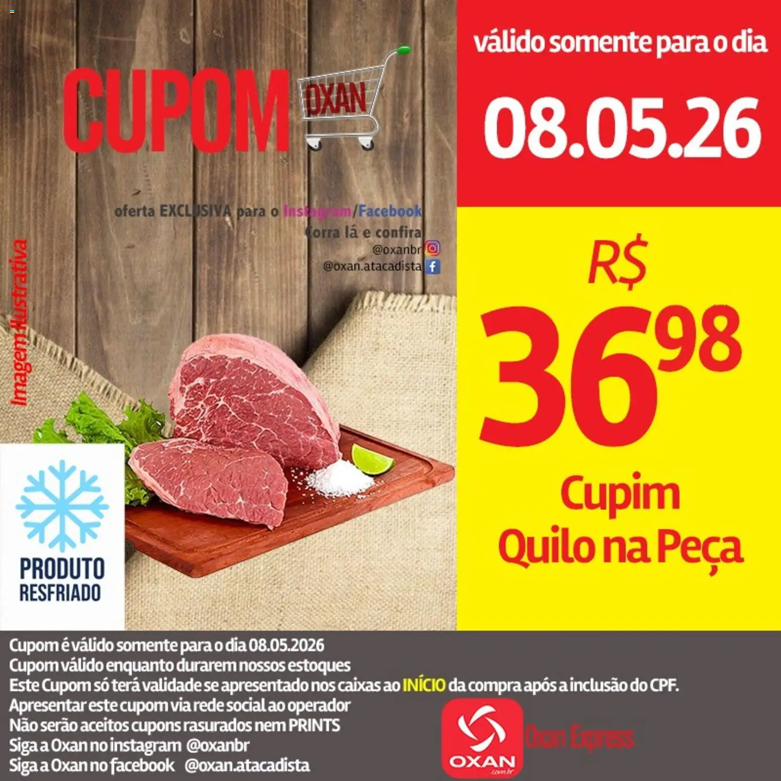 Pré-Visualização do folheto "Oxan Atacadista - Ofertas da semana" da loja Oxan Atacadista válido a partir de 08/05/2026