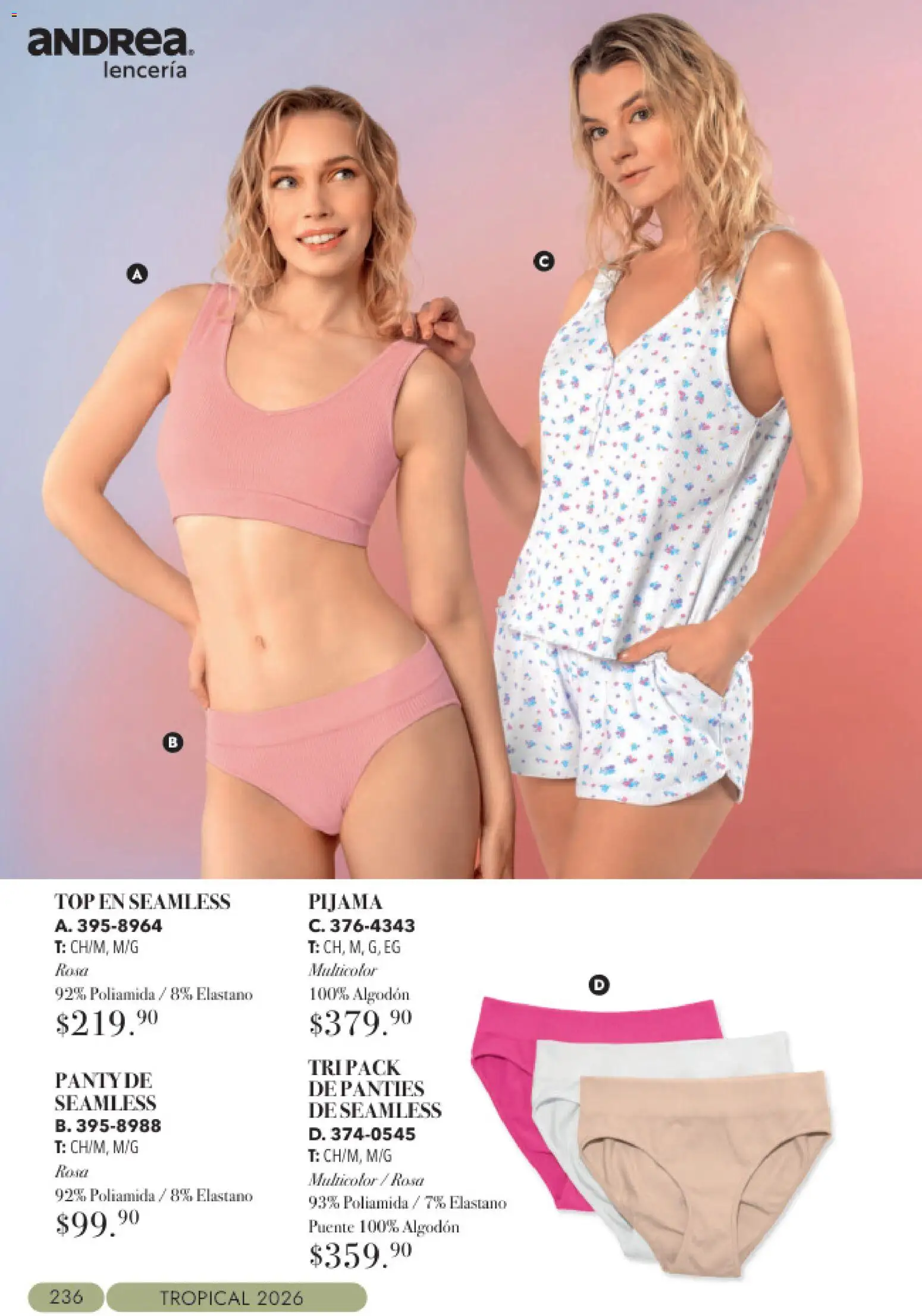 Vista previa las ofertas de la tienda Andrea - Andrea catálogo Tropical desde el 23/08/2026 