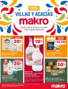  Vista previa del prospecto Makro catálogo Feria Villao del almacen Makro válida del 05/10/2026 al 09/10/2026