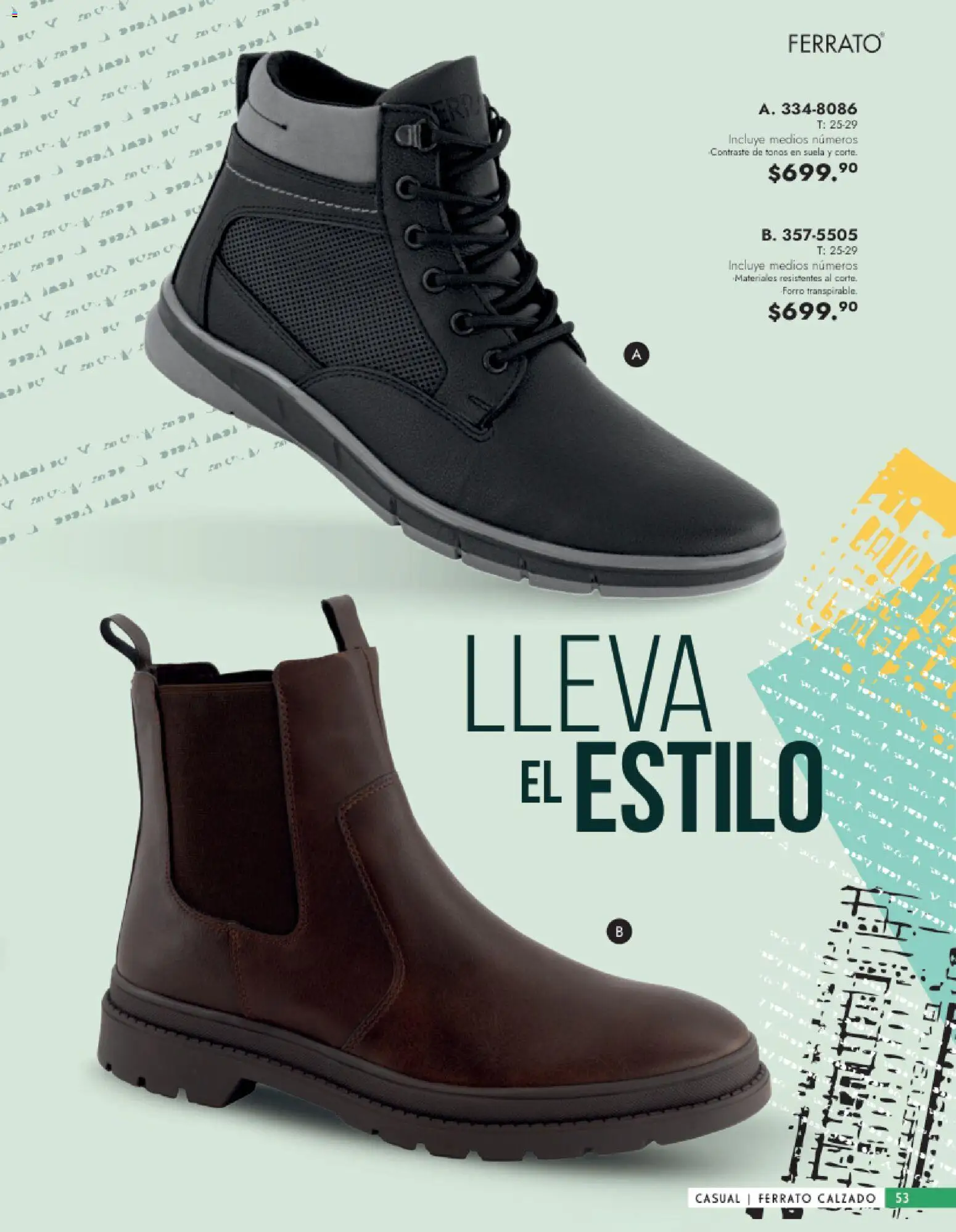 Vista previa las ofertas de la tienda Andrea - Catálogo Calzado Caballero desde el 25/01/2026 