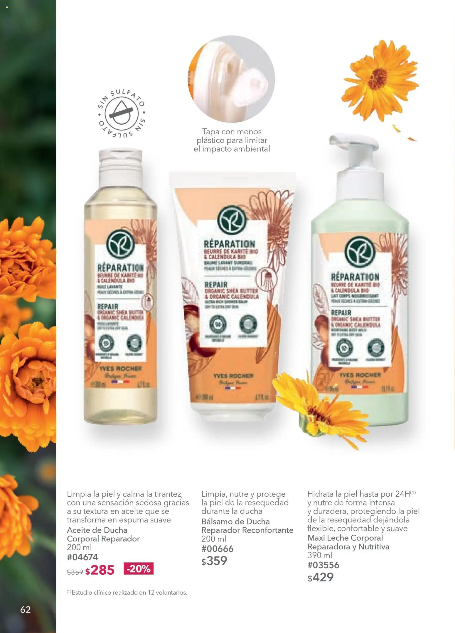 Vista previa las ofertas de la tienda Yves Rocher - Campaña 4 2026 desde el 03/03/2026 - Leche, Aceite, Espuma, Bálsamo