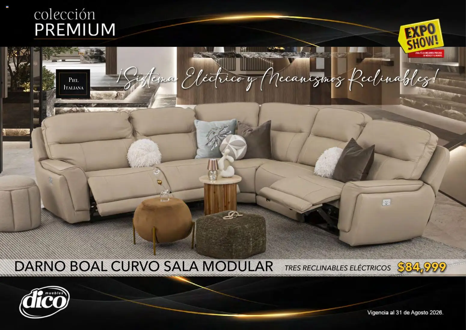 Vista previa las ofertas de la tienda Muebles Dico - Muebles Dico catálogo Colección Premium desde el 01/08/2026 