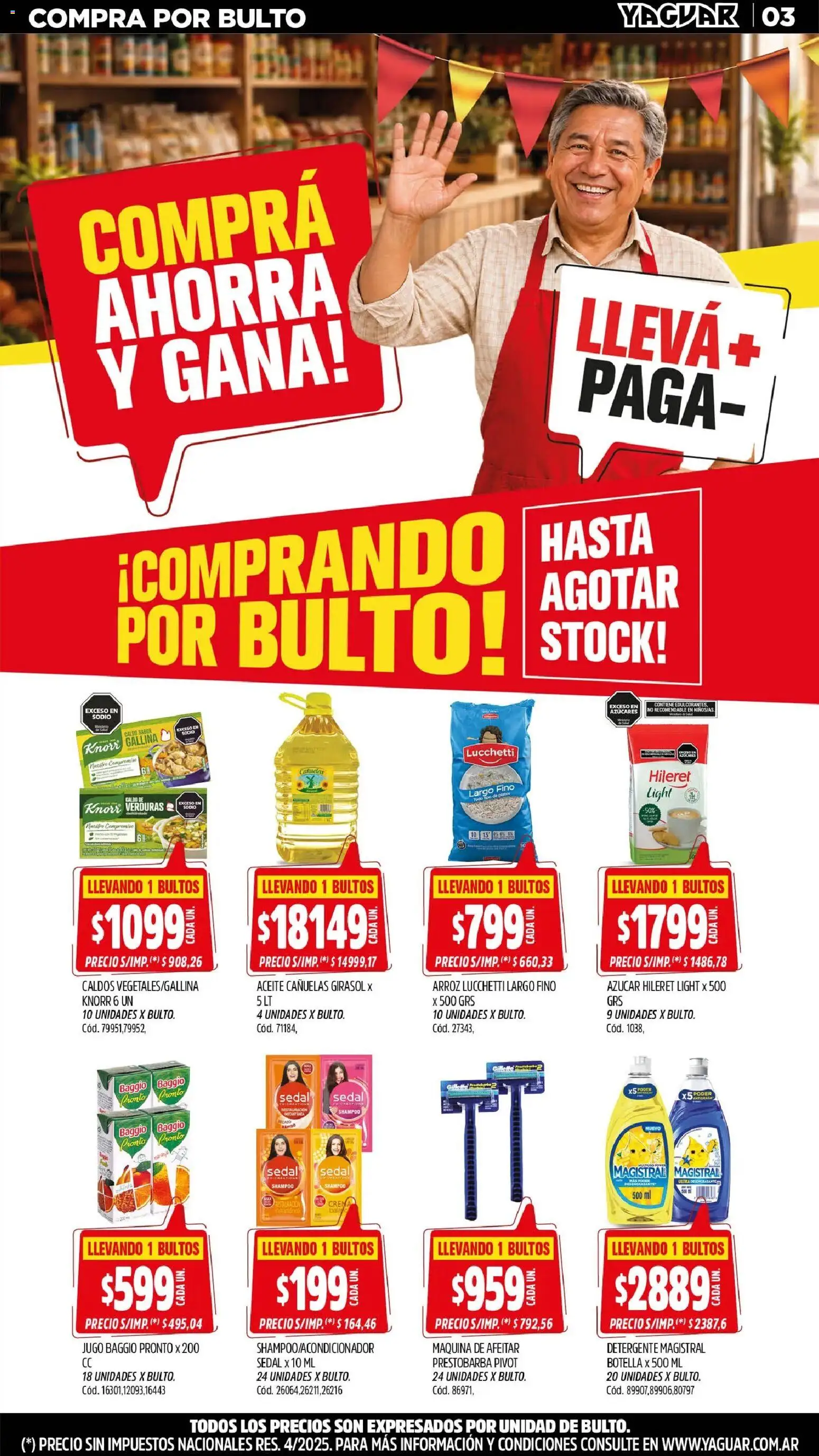 Vista previa del folleto de la tienda Yaguar válido desde el 31/08/2026 