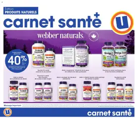 Un aperçu du dépliant Uniprix - Carnet beauté du magasin Uniprix est valide à partir 1 oct. 2026