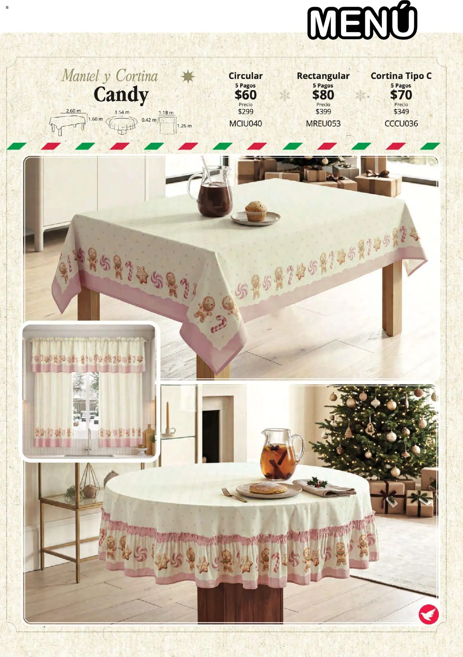 Vista previa las ofertas de la tienda Colchas Concord - Colchas Concord catálogo Colección Navideña desde el 01/08/2026 