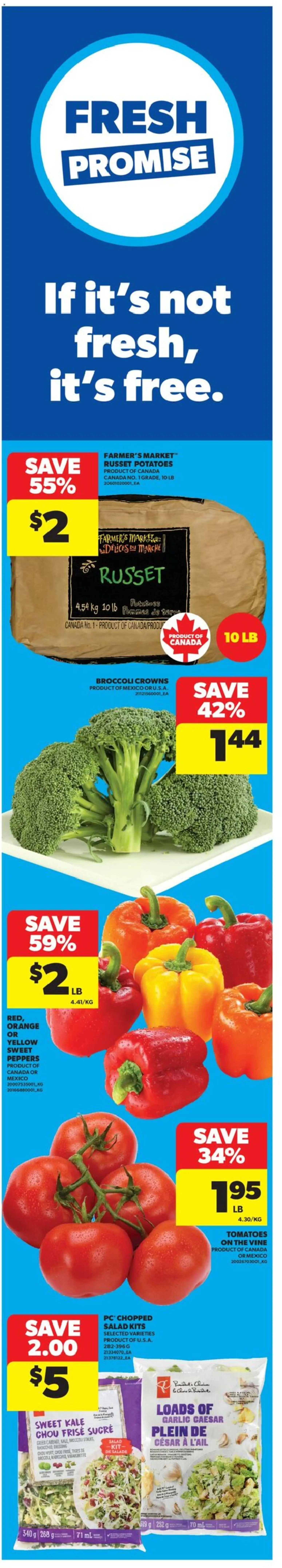 Preview of leaflet Real Canadian Superstore weekly flyer - ON from shop Real Canadian Superstore is valid from Apr 16, 2026