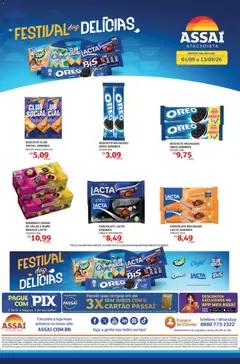 Pré-Visualização do folheto "Assaí Atacadista ofertas - SE" da loja Assaí Atacadista válido a partir de 01/09/2026