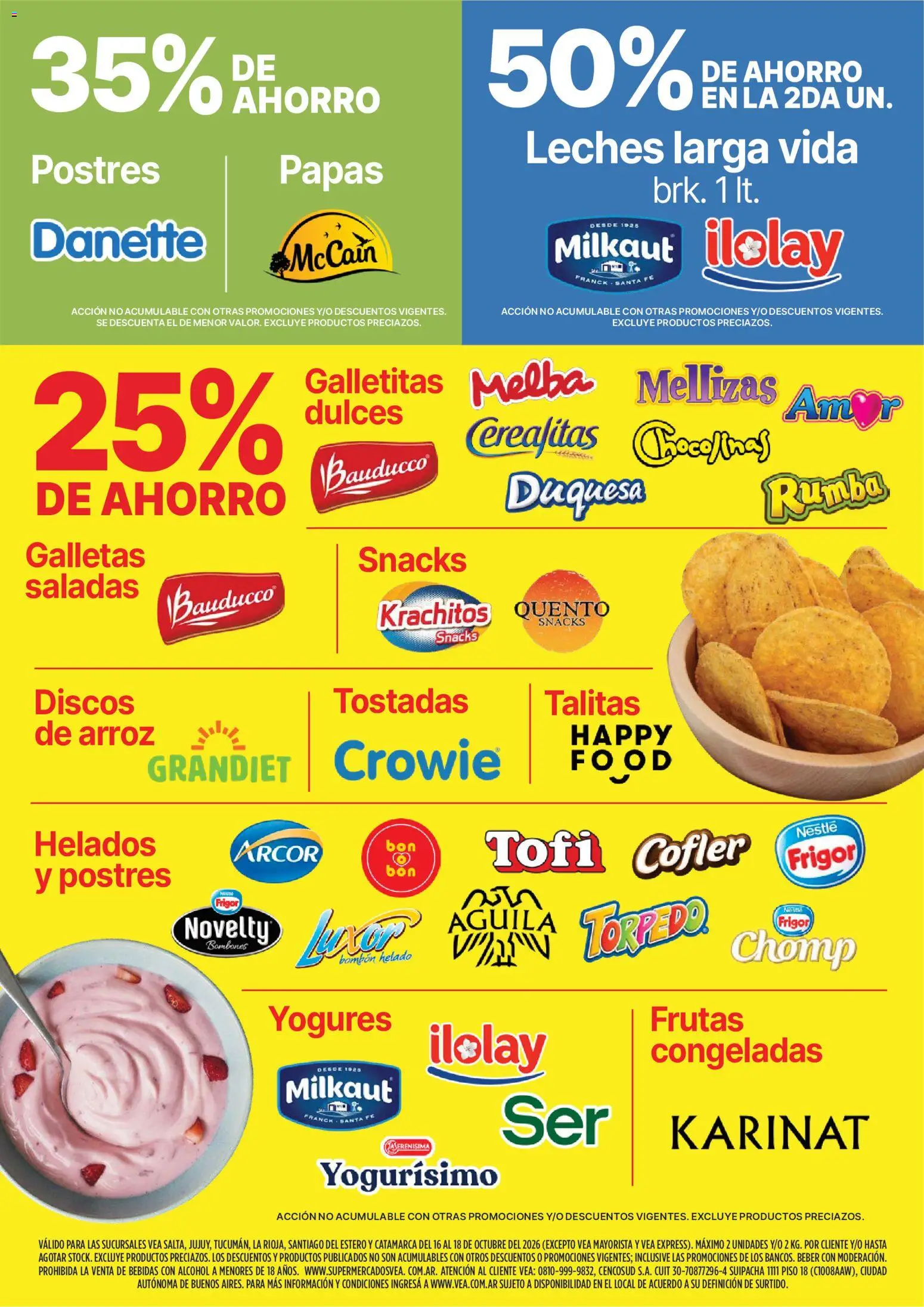 Vista previa del folleto de la tienda Vea válido desde el 16/10/2026 