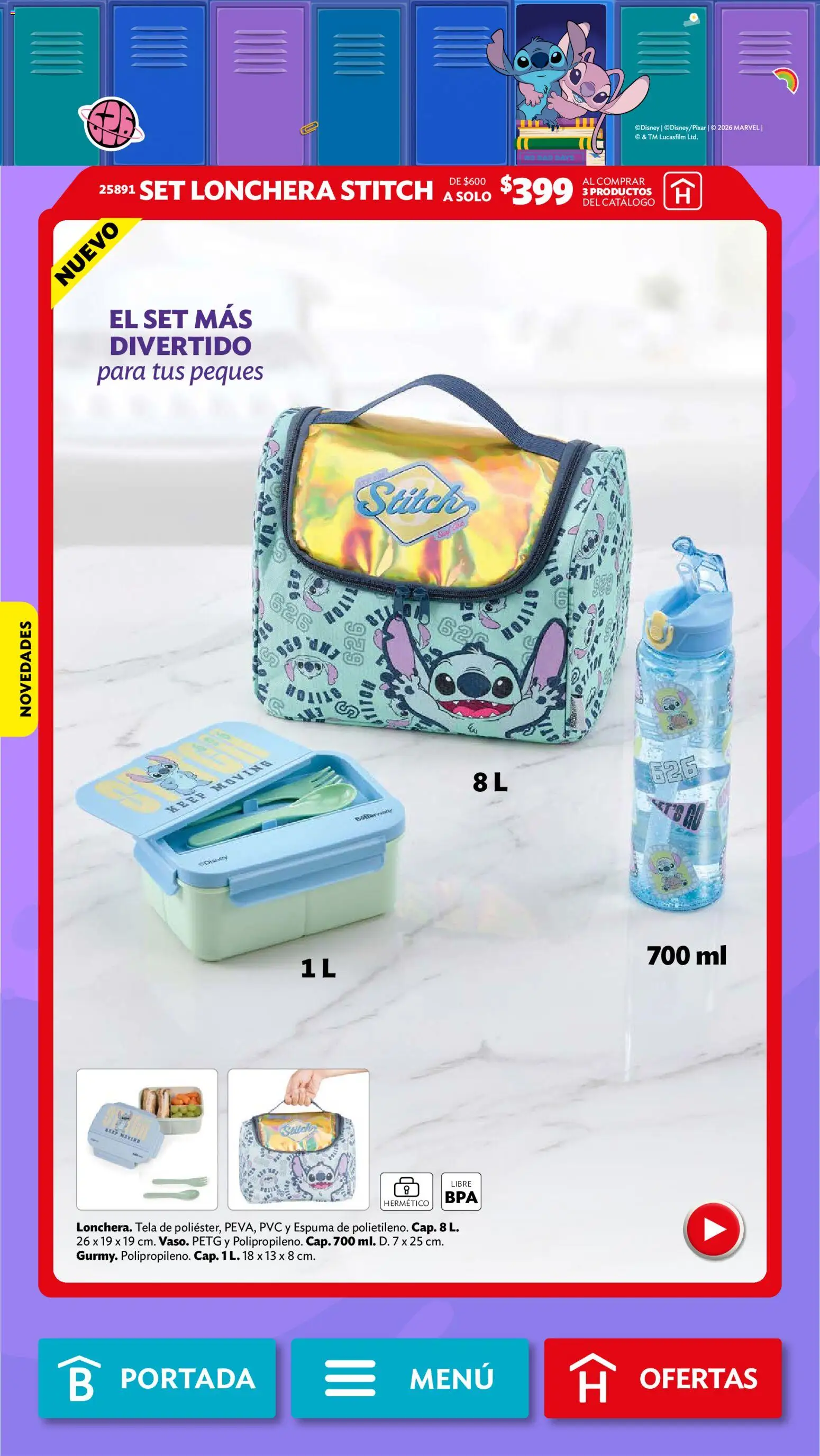 Vista previa las ofertas de la tienda Betterware - Betterware campaña 8 2026 desde el 03/08/2026 