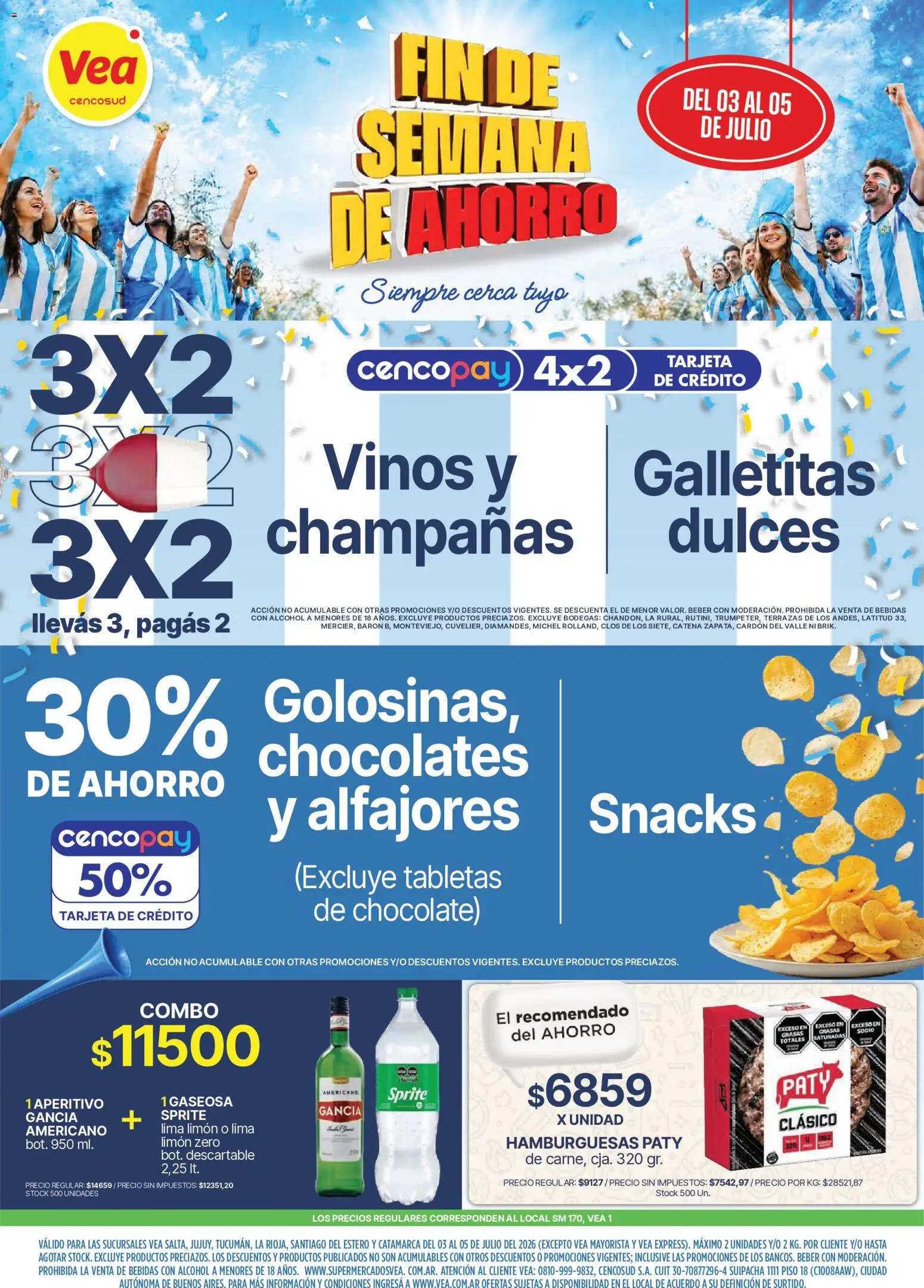 Vista previa del folleto de la tienda Vea válido desde el 03/07/2026 