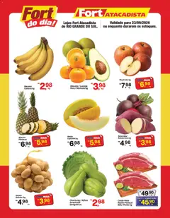 Pré-Visualização do folheto "Fort Atacadista ofertas do Dia" da loja Fort Atacadista válido a partir de 23/09/2026
