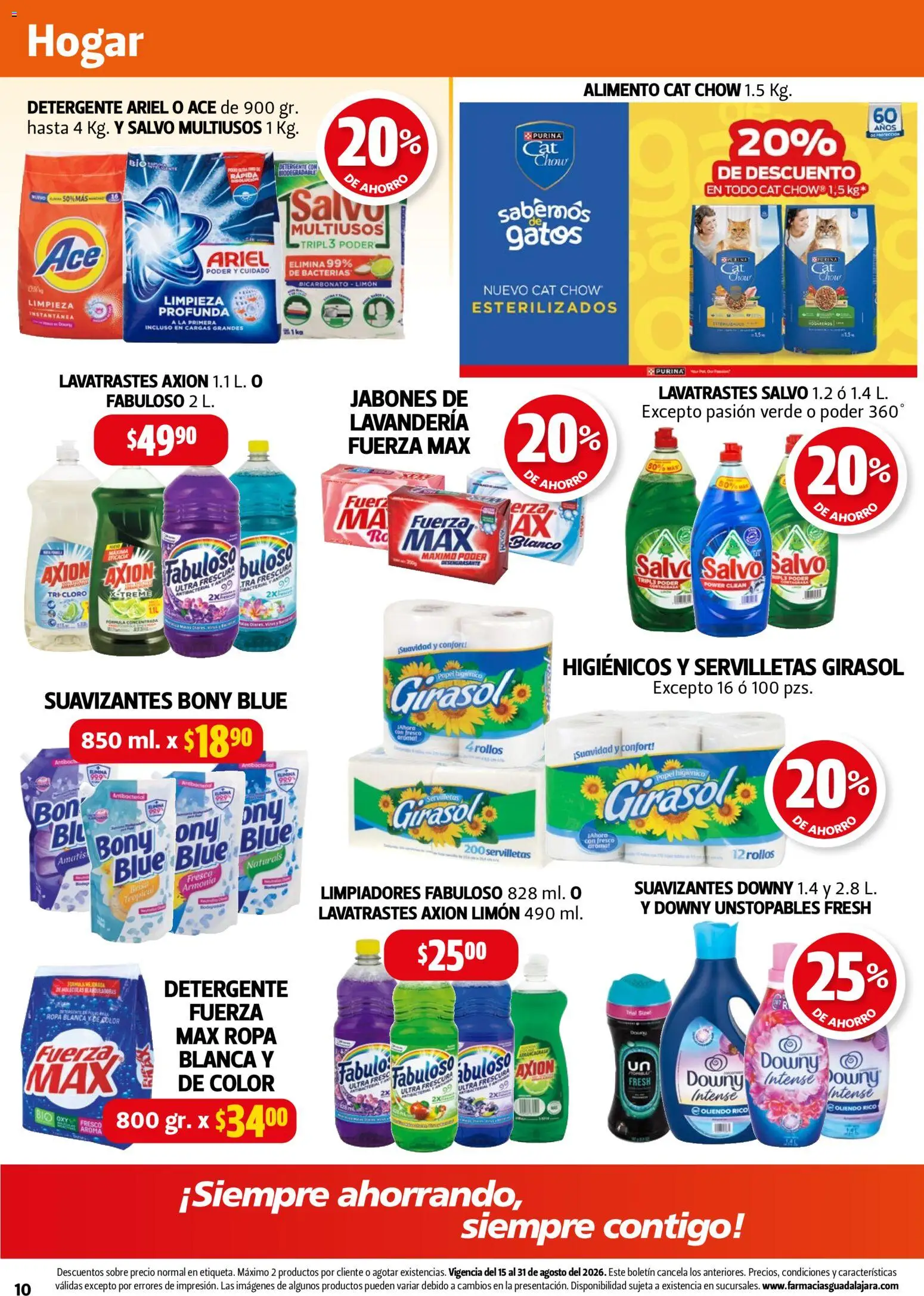 Vista previa las ofertas de la tienda Farmacia Guadalajara - Farmacia Guadalajara catálogo desde el 15/08/2026 