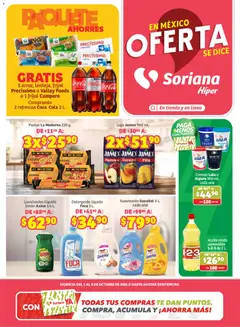 Vista previa las ofertas de la tienda Soriana - Soriana Híper - En México Oferta se dice Soriana desde el 02/10/2026 