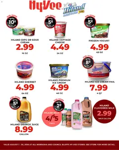 Ad Preview of HyVee HyVee Hiland Month Long from 08/01/2026